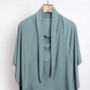 Hijab long couleur pistache