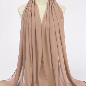 Hijab Rose Douceur en tissu léger et doux