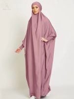 Jilbab 1 pièce violet élégant et moderne