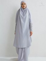 Jilbab Bleu Ciel élégant et léger pour un look moderne