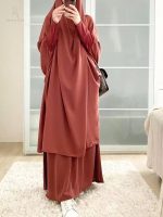 Jilbab Sienne - élégance inspirée des dunes d'Arabie