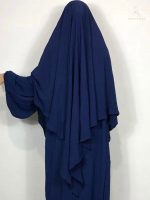 Khimar bleu marine