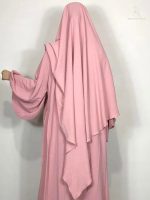 Khimar élégant "Rose" pour un look moderne et raffiné