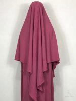 Khimar Violet élégant et léger pour un style moderne