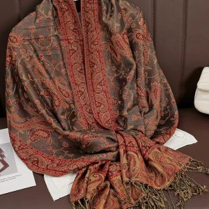 Pashmina brun intense