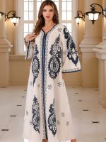 Robe abaya Dubai Salsabil élégante et fluide