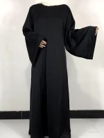 Robe abaya noire élégante et moderne