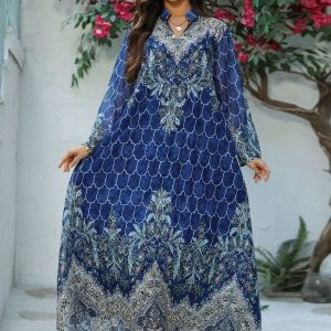 Robe djellaba marocaine Al-Hanane en tissu élégant