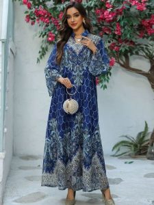 Vêtement culturel marocain, robe djellaba Al-Hanane