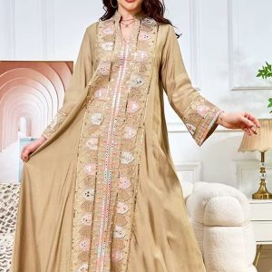 Djellaba marocaine Al-Layali, style et confort intemporel