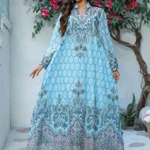 Robe djellaba marocaine Al-Misk élégante et traditionnelle