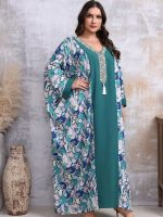 Robe longue djellaba Al-Suhail, style authentique