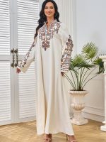 Robe djellaba élégante inspirée du style marocain