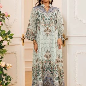 Robe djellaba marocaine Al-Zahra élégante et traditionnelle