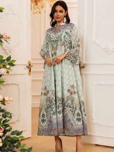 Djellaba traditionnelle Al-Zahra, style marocain authentique