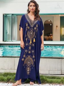 Robe djellaba chic, parfaite pour les occasions spéciales