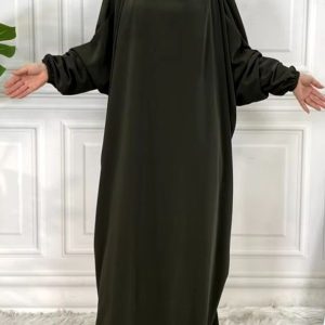 Robe Jilbab Vert élégante et moderne